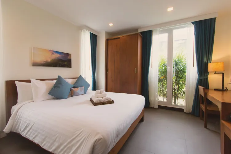 วิลล่าสองห้องนอนพร้อมสระว่ายน้ำ