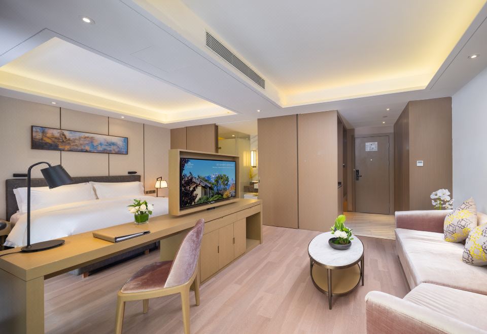 靜謐園景大床房