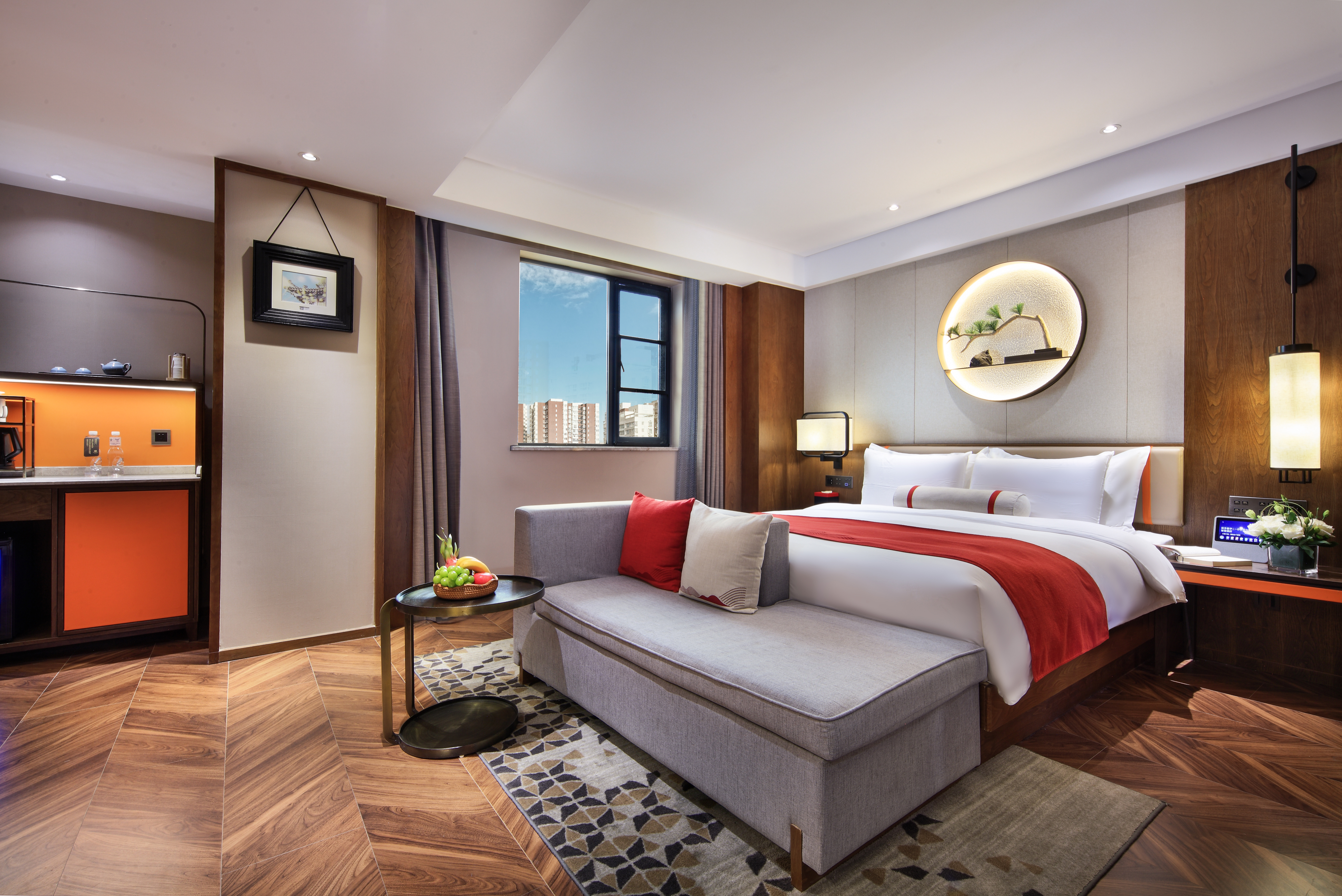 逸靜輕奢城景大床房（智能客控+零壓床墊+靜謐安睡）