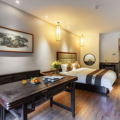 雅緻大床麻將房 桂林靜觀茗樓度假酒店優惠