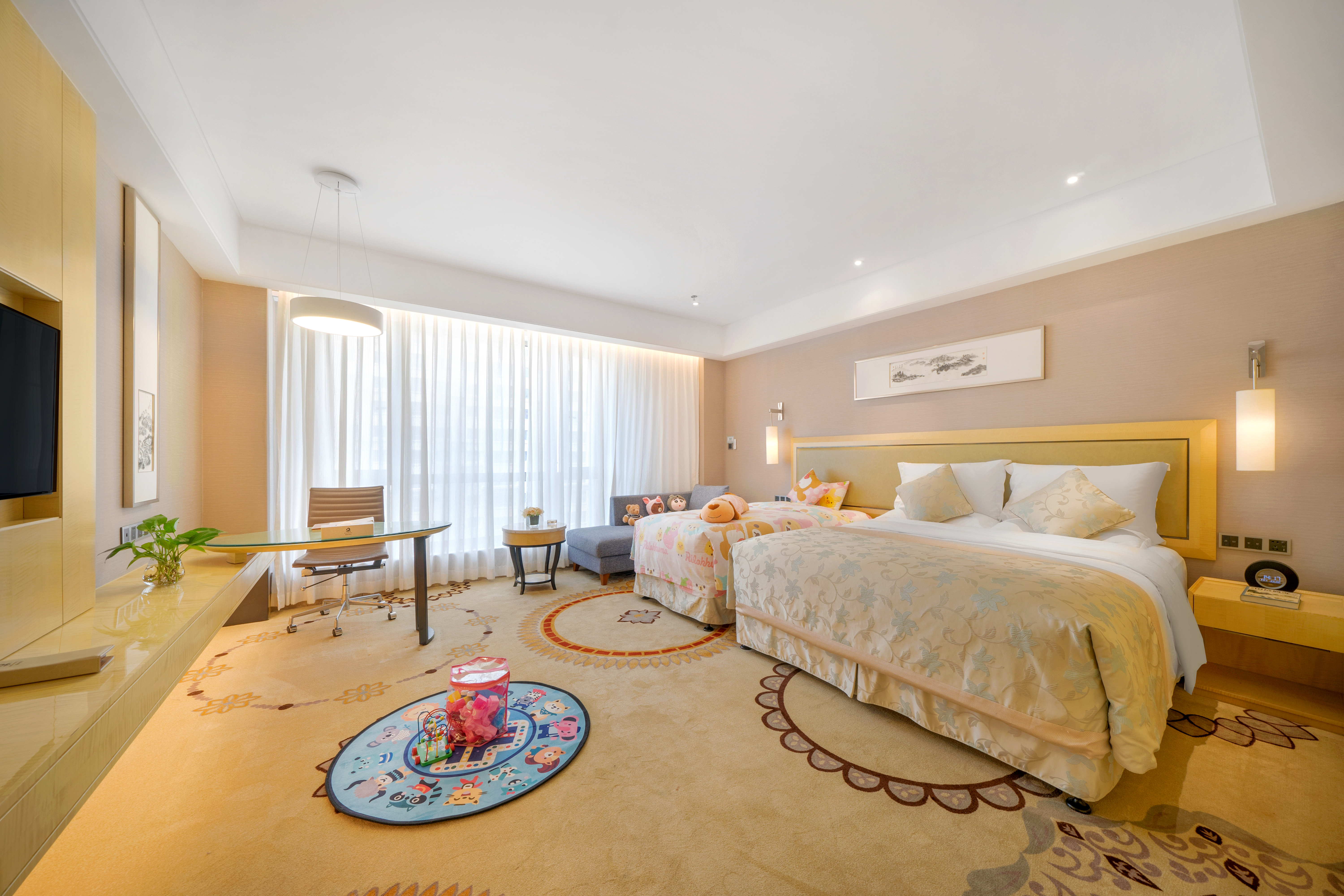 舒雅·宁静亲子房（小童玩具+温润加湿器+豪华浴缸）