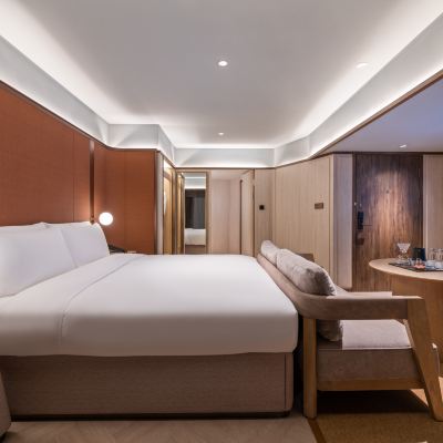 行政大床房（人體感應+城市夜景） 桔子水晶杭州武林廣場銀泰飯店優惠