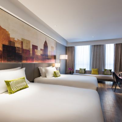 嘉賓雙床房 上海虹橋高鐵瑞衡美居飯店優惠