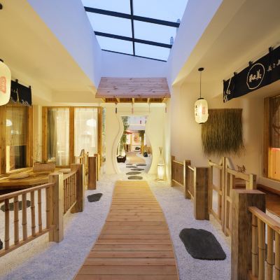 樓王庭院和美套房【頂配私湯+雙臥養心榻+透景寬居】 樂山上善居·養心禪景飯店優惠