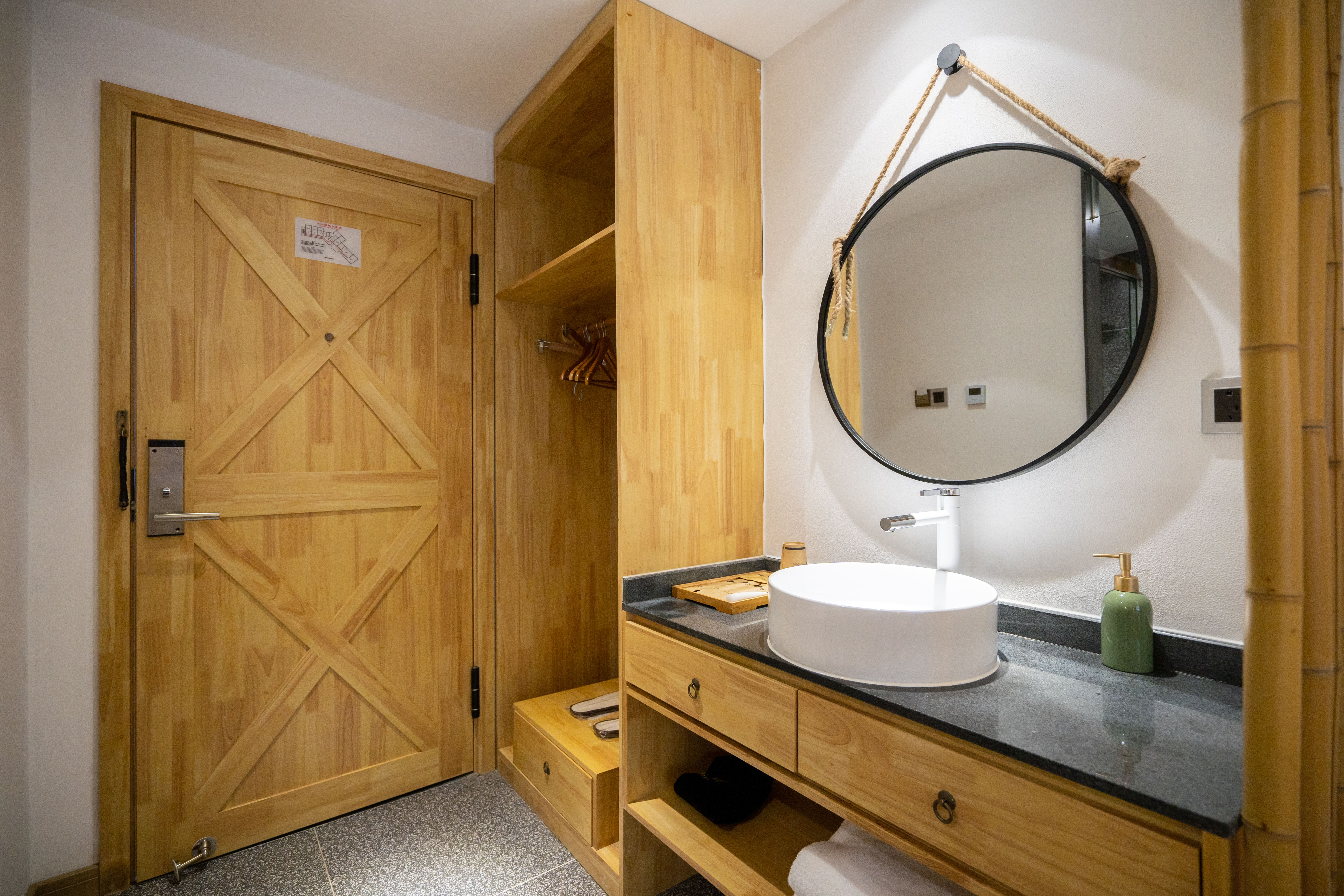 竹景双床房（竹景环绕+温馨床品）