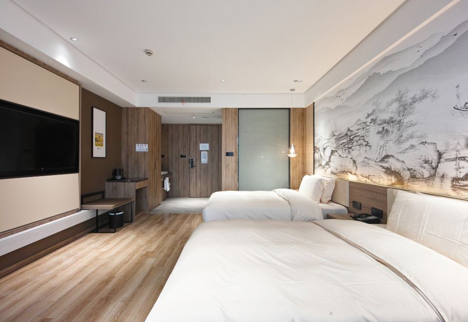 豪华双床房--助眠记忆枕+智能马桶+高品布草