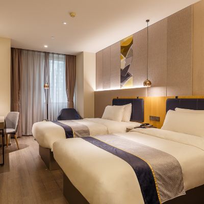 商旅雙床房 如家派柏·雲酒店（珠海情侶路日月貝店）優惠