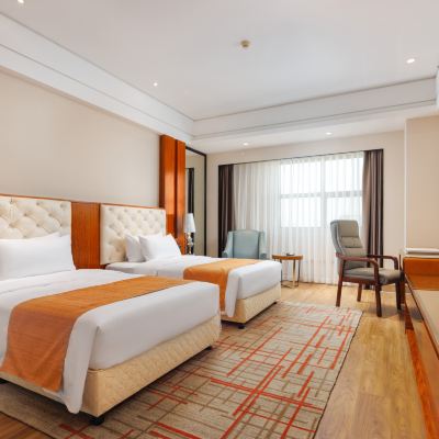 雅緻城景雙床房 東方鳳凰飯店（中山燈都古鎮華藝廣場店）優惠