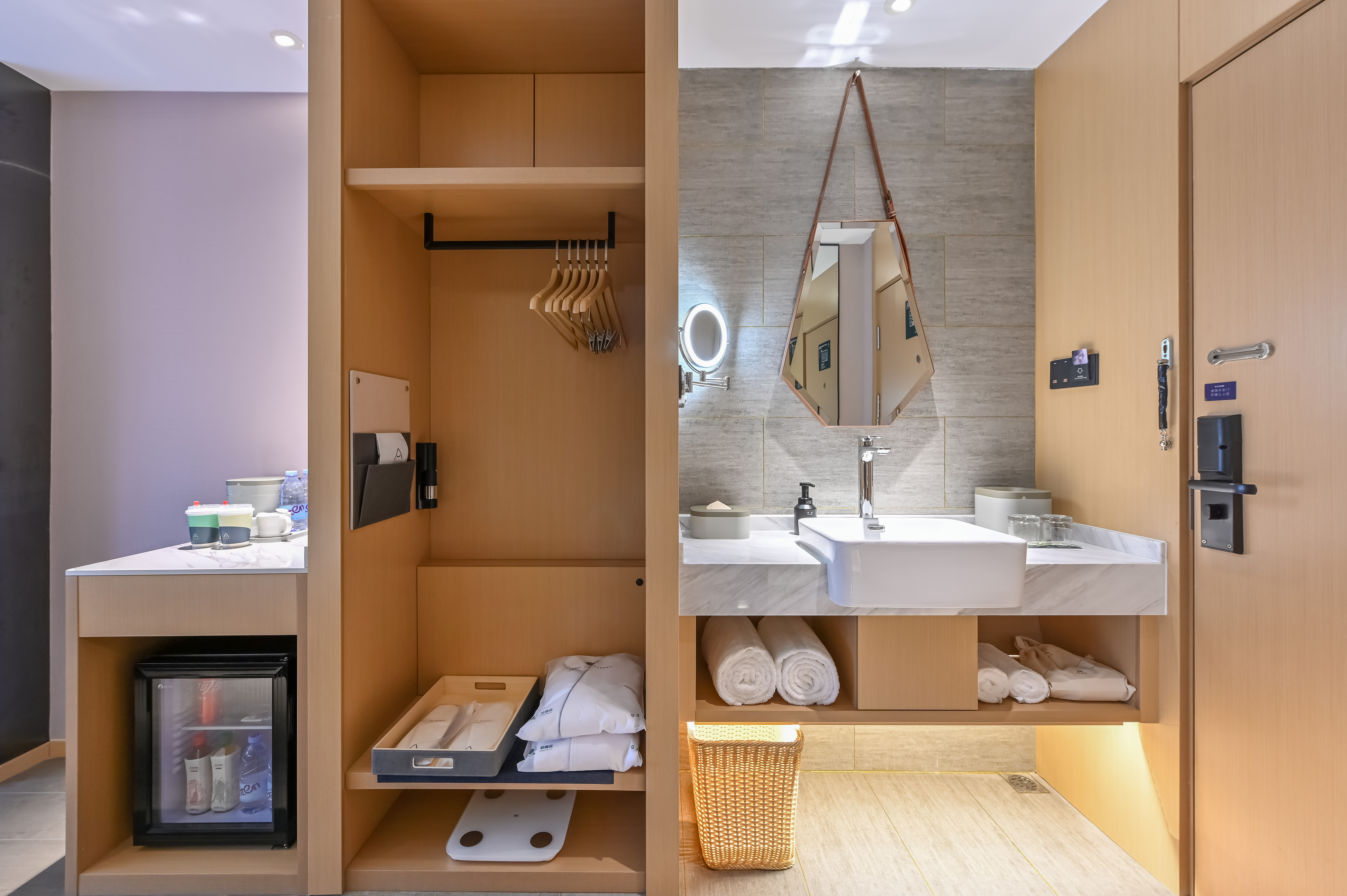 几木双床房（普兰特床垫+裸棉床品+深睡枕PRO+手机投屏+安心浴袍）