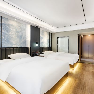 優享特惠雙床房（環繞音響） MMH•輕奢酒店（重慶歡樂谷店）優惠