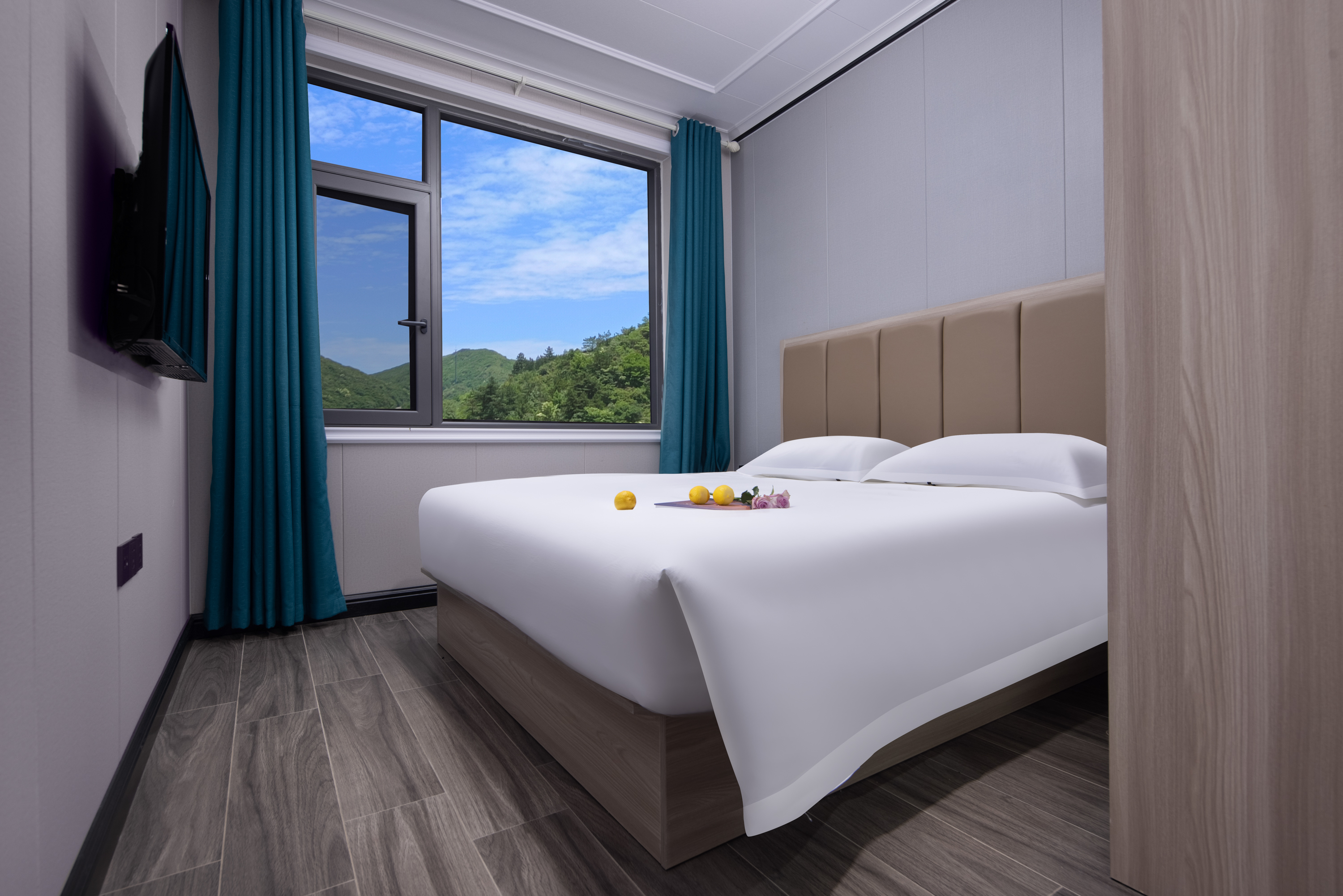 荷曳·莲香满池落日大床房