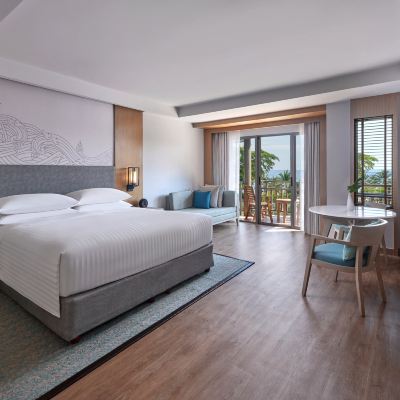 大型客房池景特大床 普吉島美林海灘萬豪度假飯店優惠