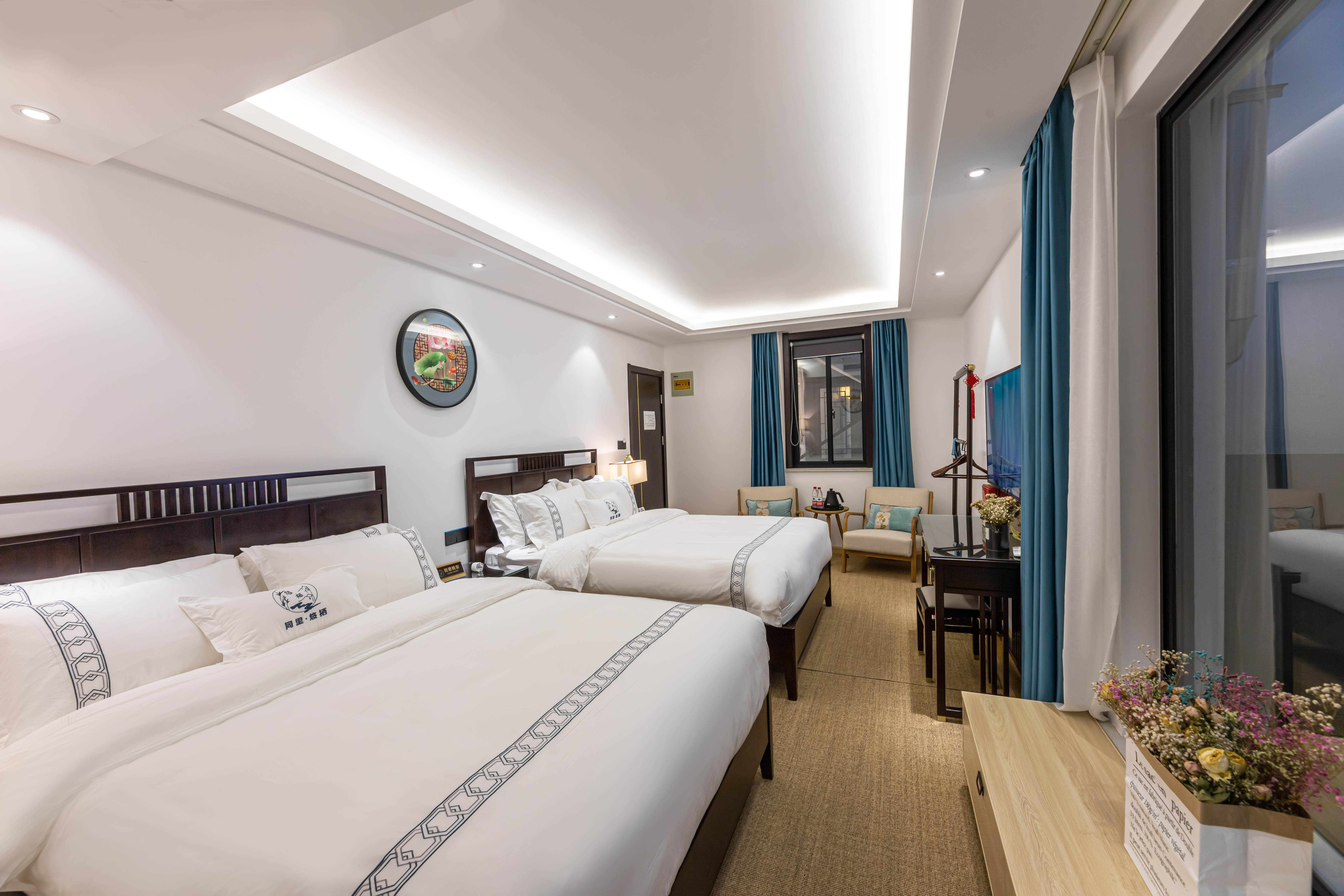 悠渔豪华景观双床房