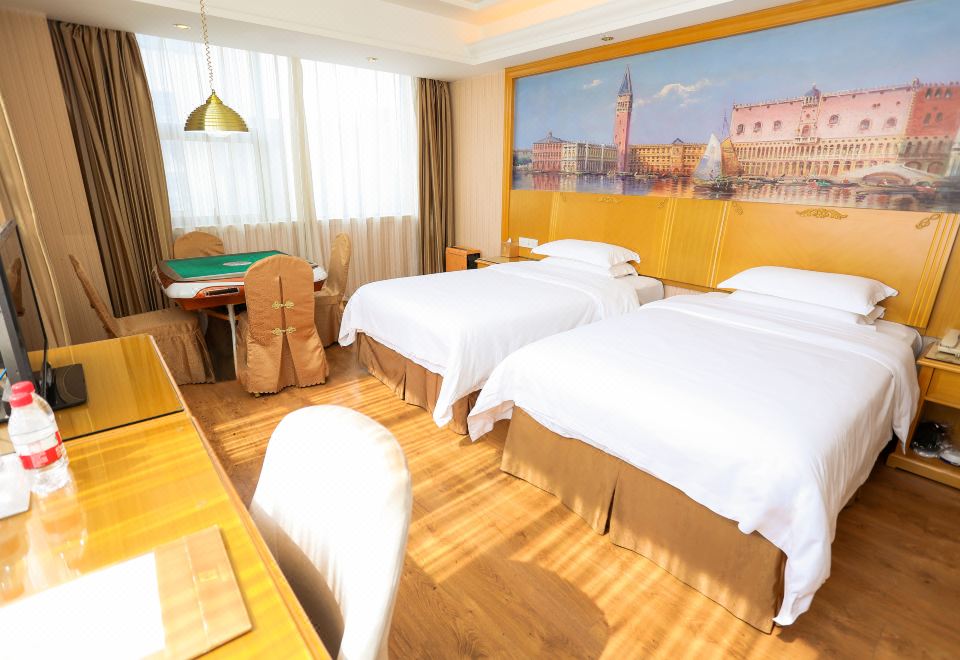 麻将双床房【静谧空间+美景美霞+舒适零压床垫】