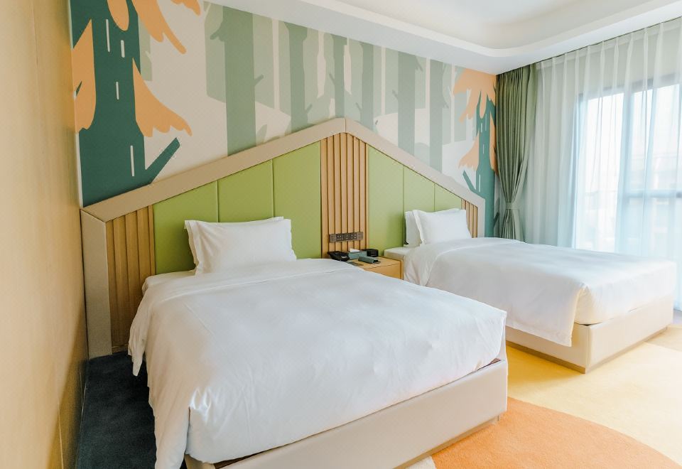 Fantawild holiday hotel XiamenGuestroom - Garden-View (2 Beds) (Balcony)