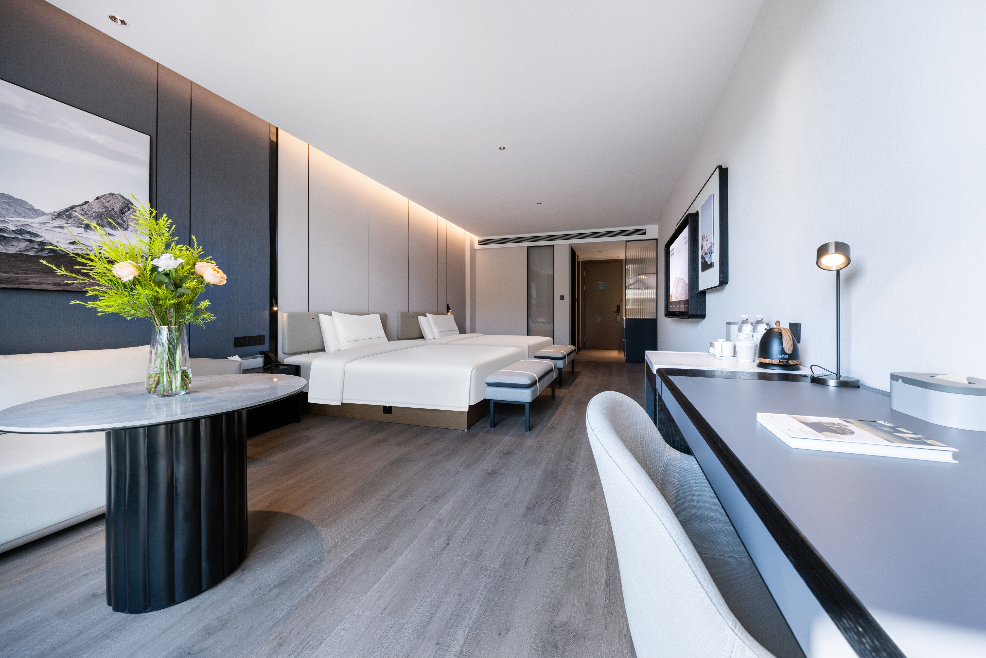 尊享双床房（电视投屏+语音客控+家庭双床）