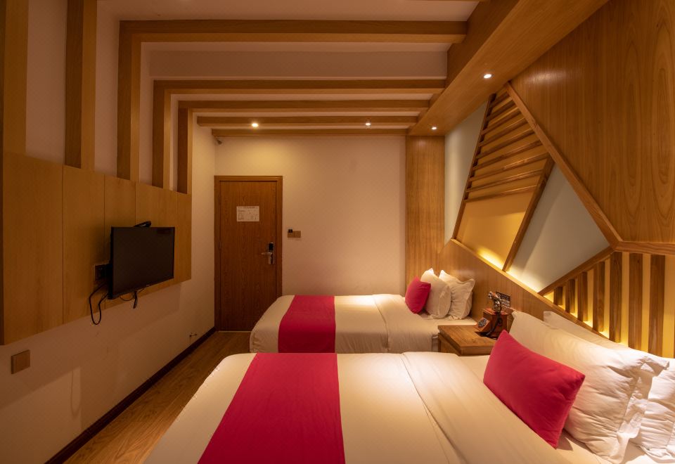 心静半夏双床房