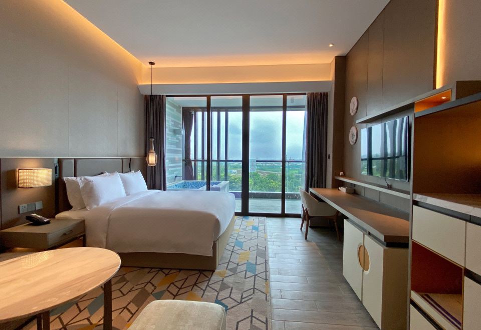 温泉高级街景大床房