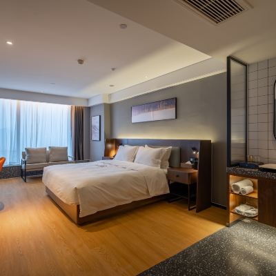 智能豪華大床房 清沐鉑金飯店（南京新街口地鐵站友誼廣場店）優惠