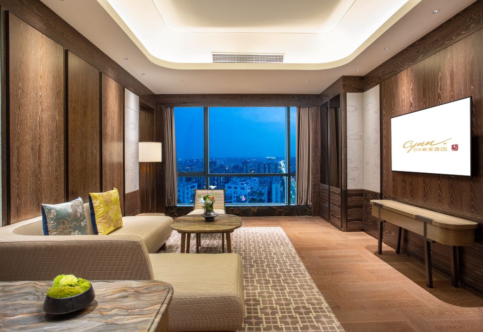 桃源豪華套房（獨立臥室+寬敞客廳+干蒸+雙衞+浴缸）