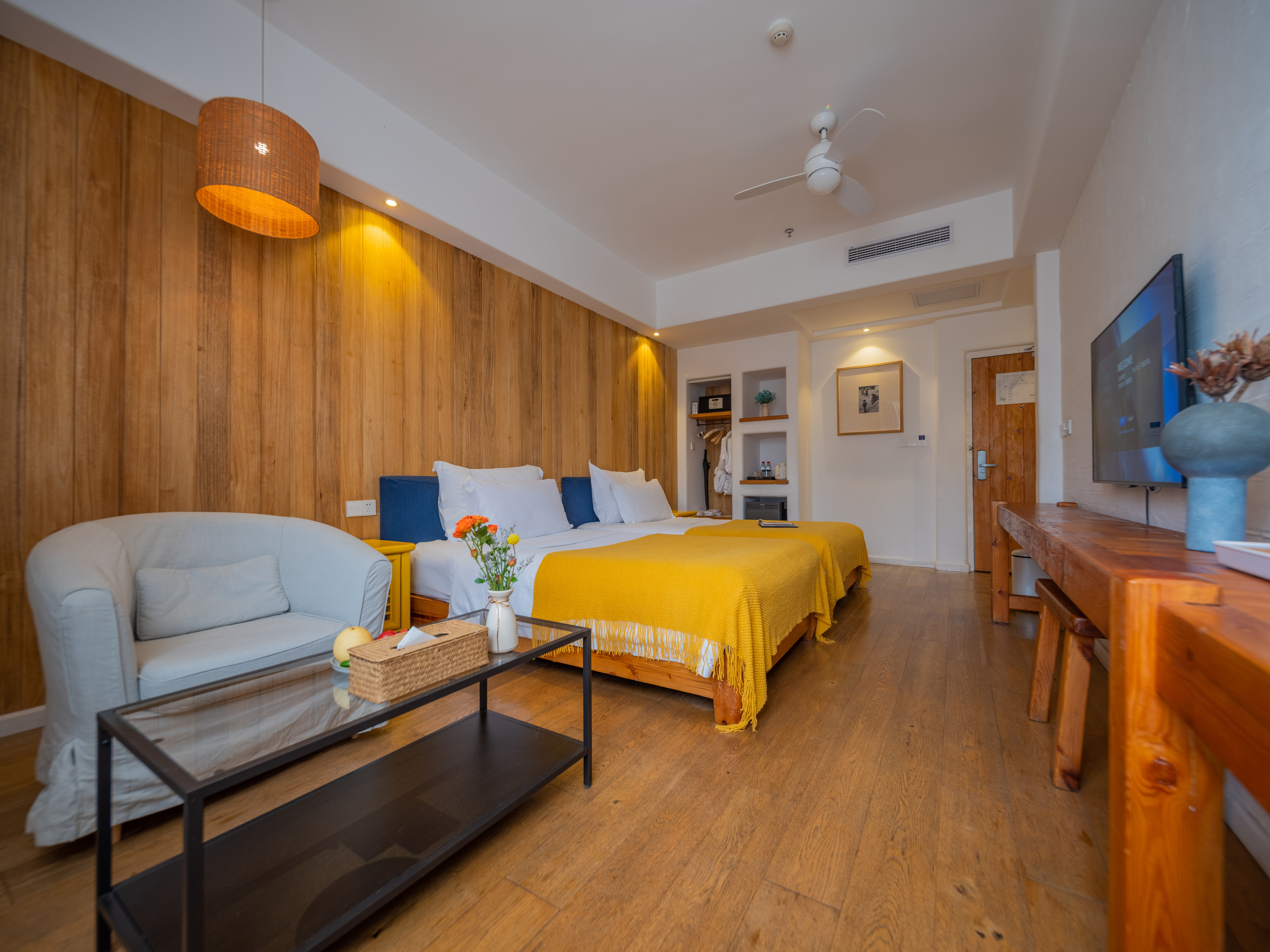 晴光满室?Sight零压双床房【乾湿分离+min冰箱】