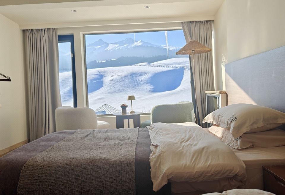 云逸·露台双床房（全屋智能+戴森加湿器+空调+冰吧）