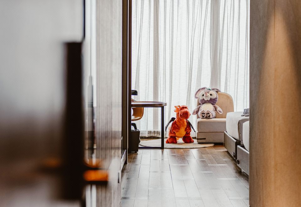 快樂星球親子主題雙床房