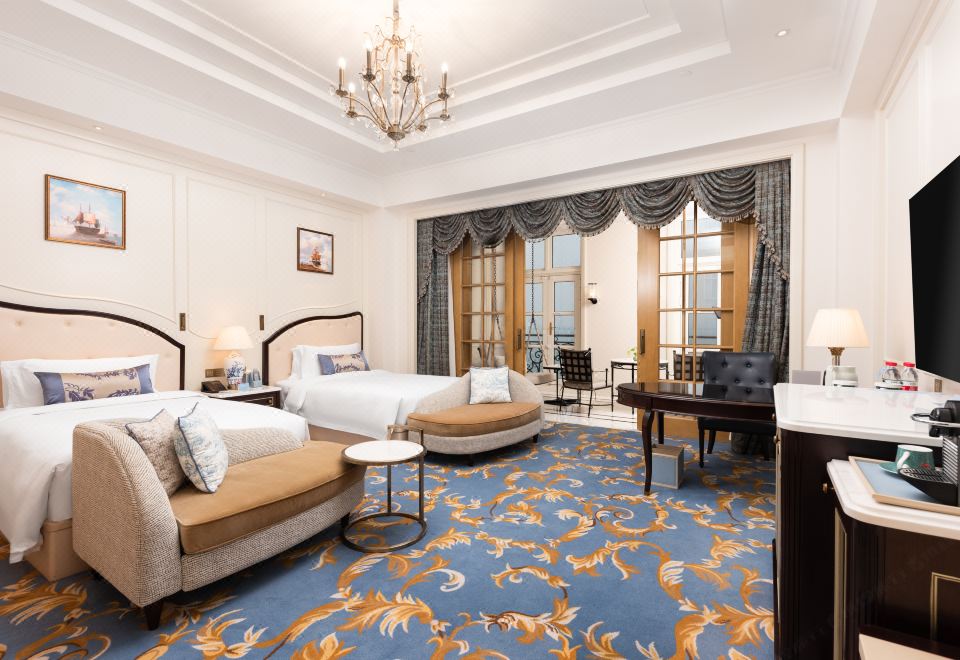 曦海海景陽臺雙床房