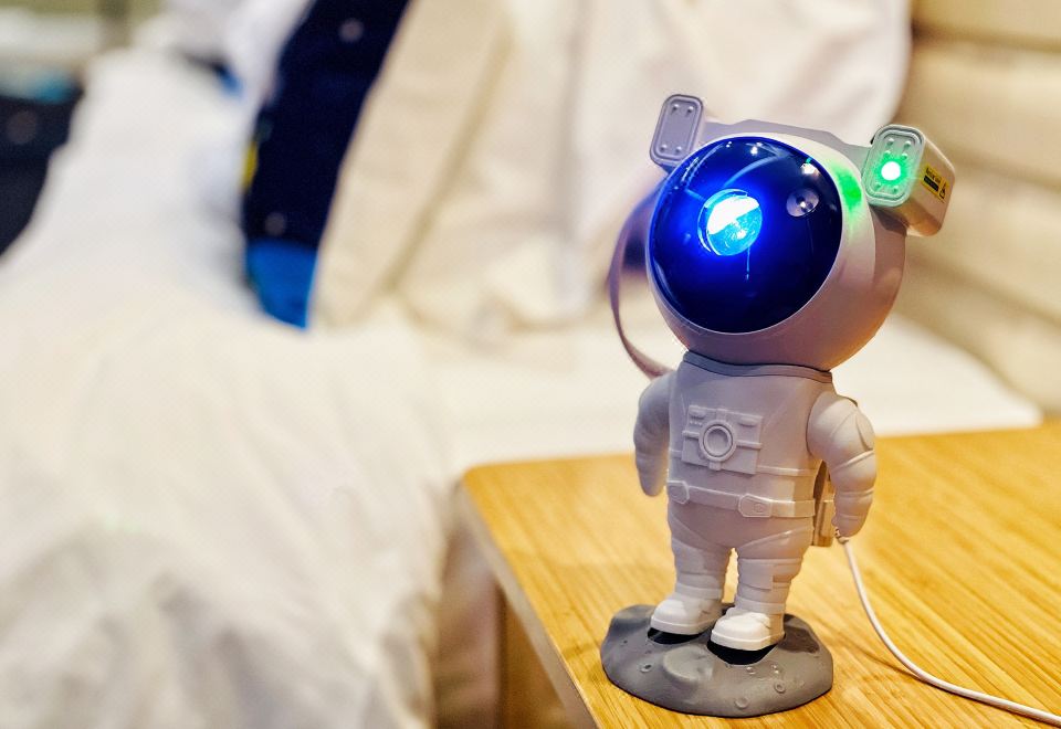 小小宇航员亲子超级大床房『深泡浴缸+童趣小帐篷』