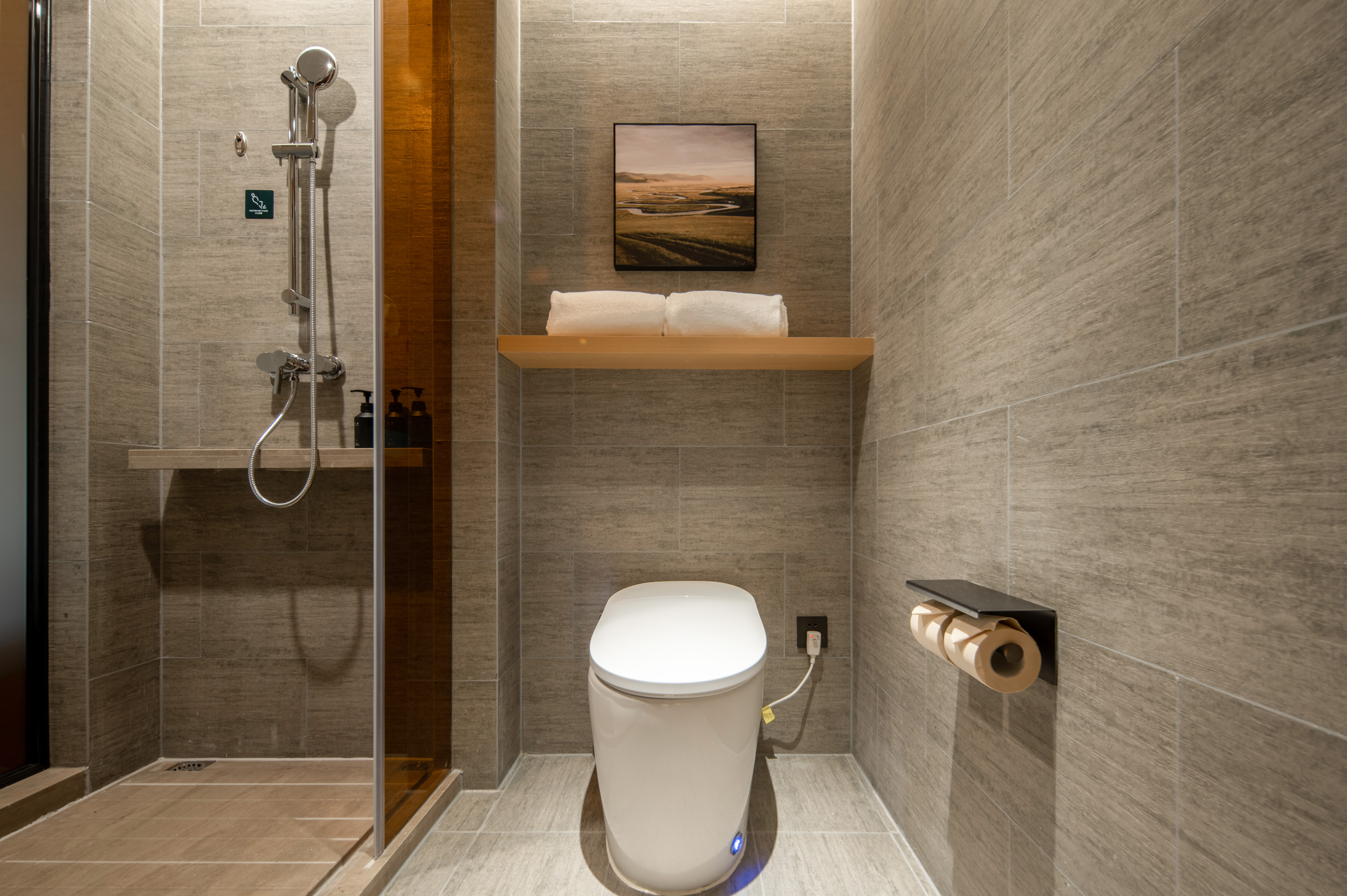 雅致大床房（恒溫馬桶+手機投屏）