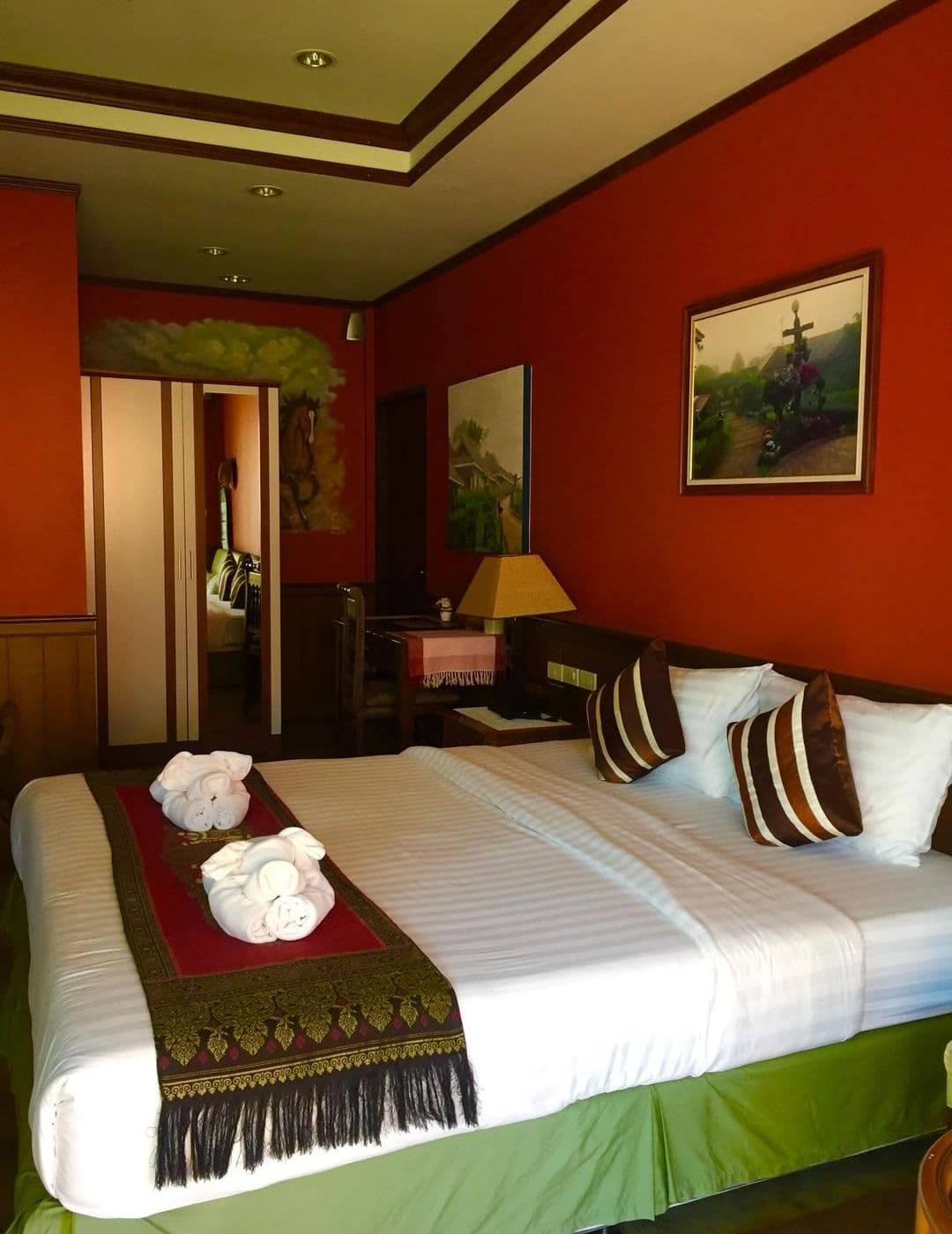 泰式山景大床别墅【近金三角】