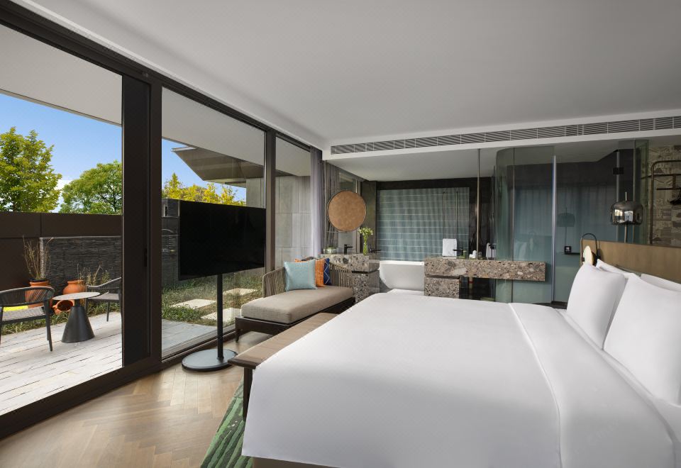 开放式庭院套房