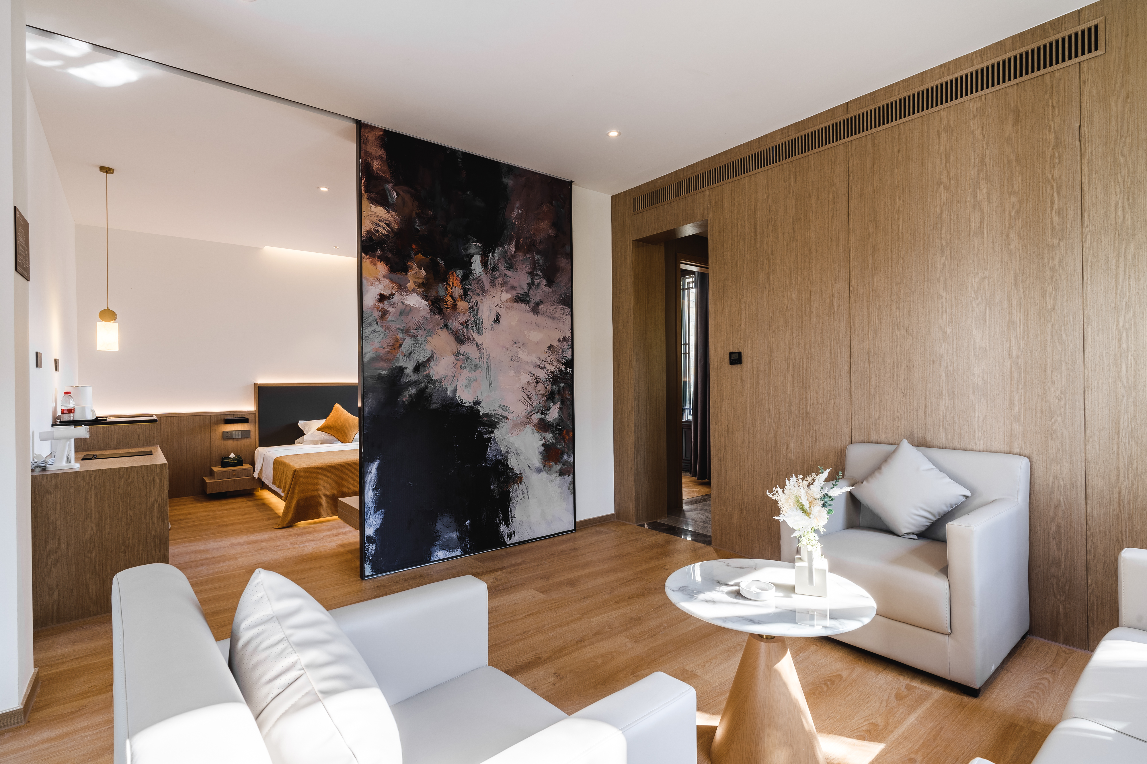 河景庭院恒温私汤一室一厅套房