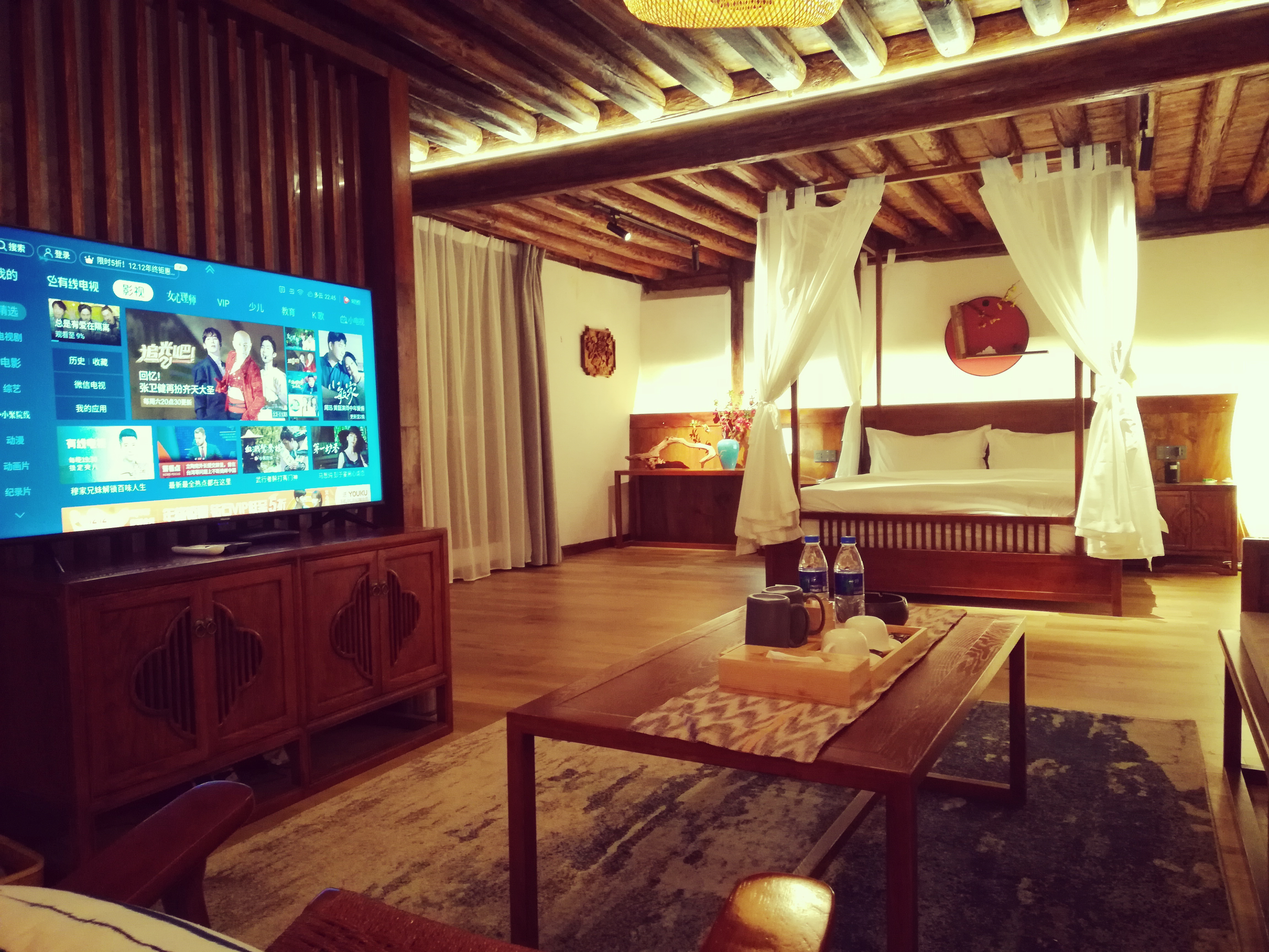 梁家大院—庭院大床房