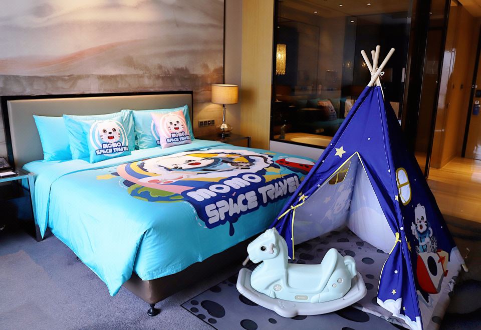 MOMO虎萌萌亲子主题大床房