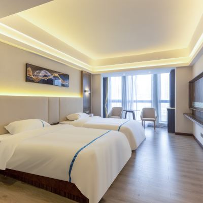 OSH·城景雙床房【城市美景+洽談圓桌椅+寬敞通透】 奧尚酒店公寓（佛山均安樂滙城店）優惠