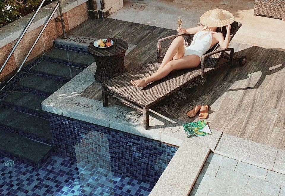 獨立庭院泳池雙床房（2張大床）