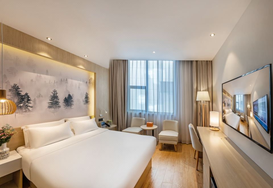 大床房（智能客控+投屏电视+迷你沙发）