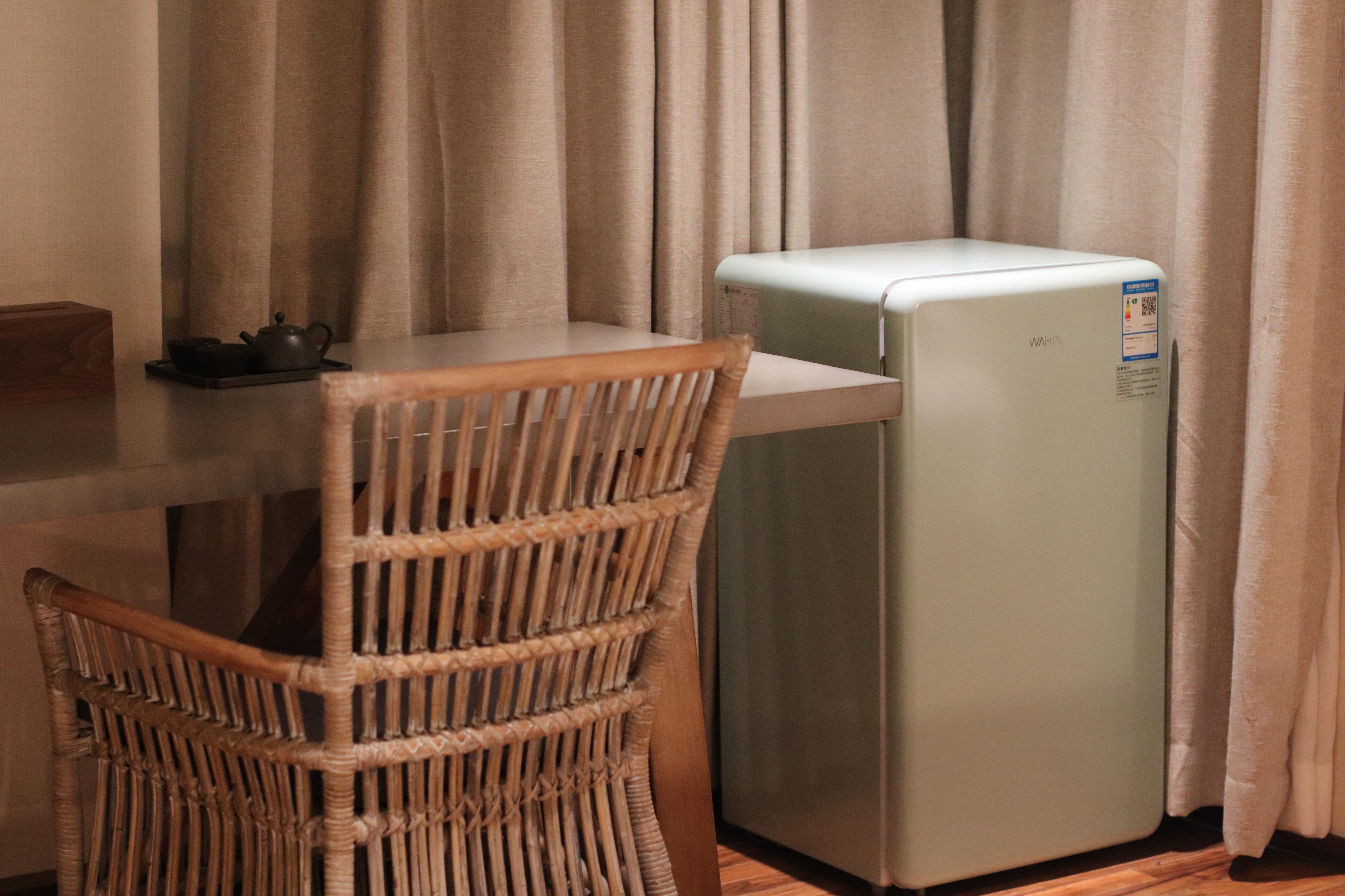 露台花园双床房（手机控制开门+智能音响+单门冰箱+智能马桶）