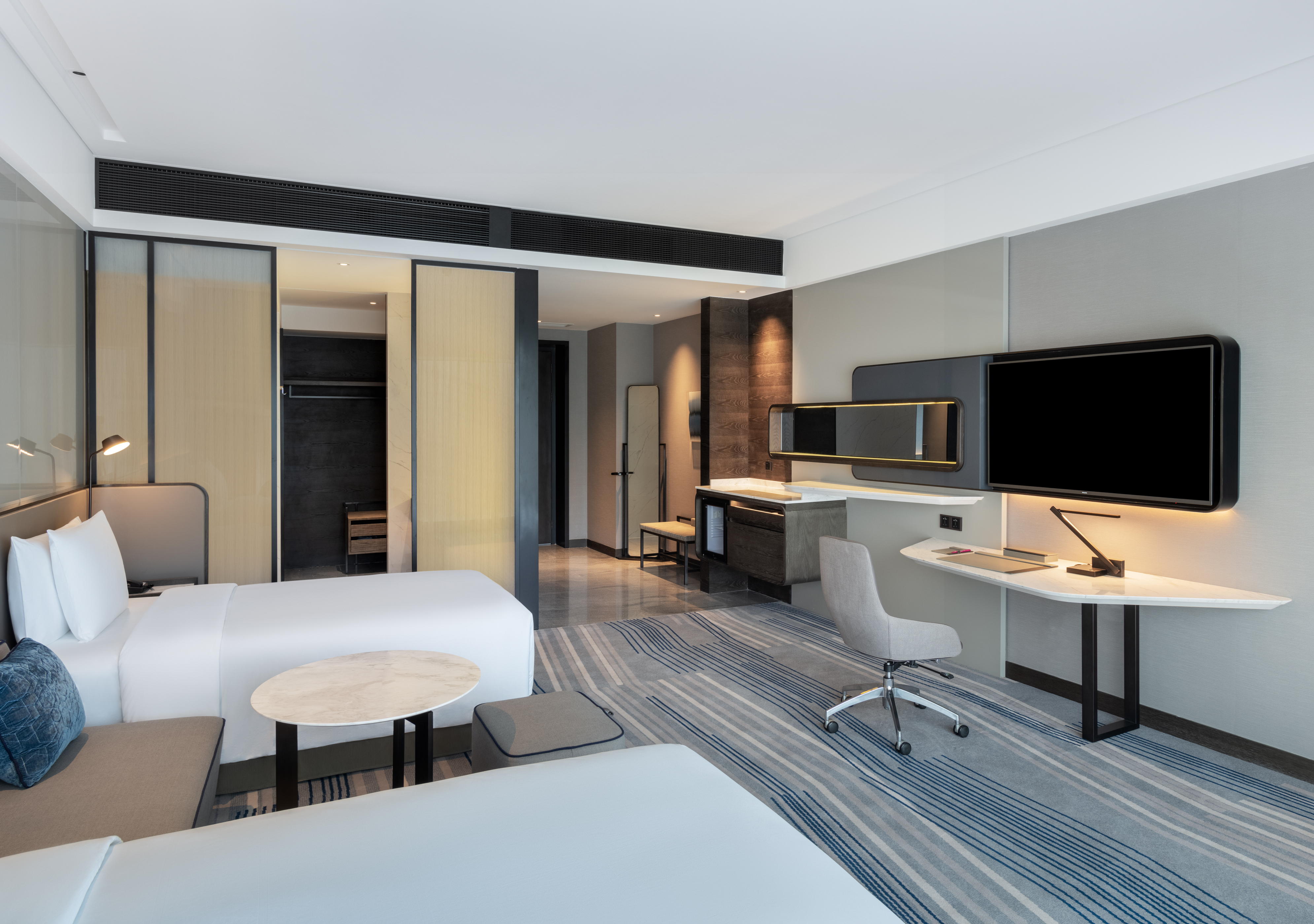 高级海景双床房