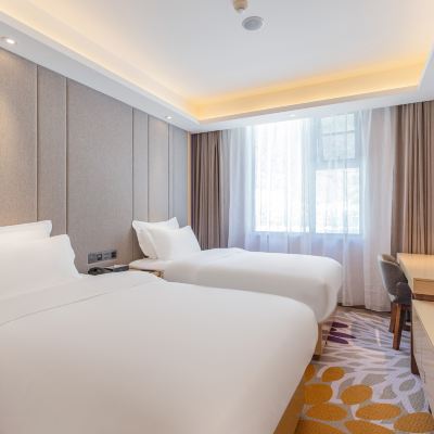 豪華雙床房（慕思乳膠床墊+電視投屏） 麗楓飯店（九寨溝風景區店）優惠