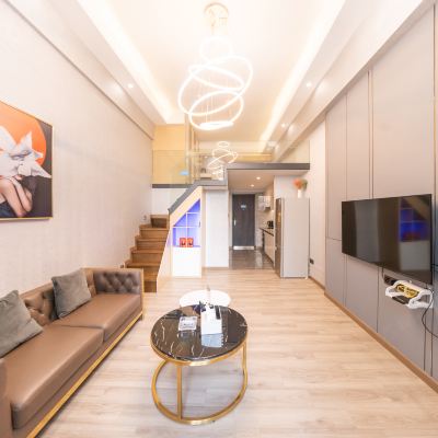 高端智能型•複式高級大床房 卡繆智能酒店公寓（珠海奧園廣場店）優惠