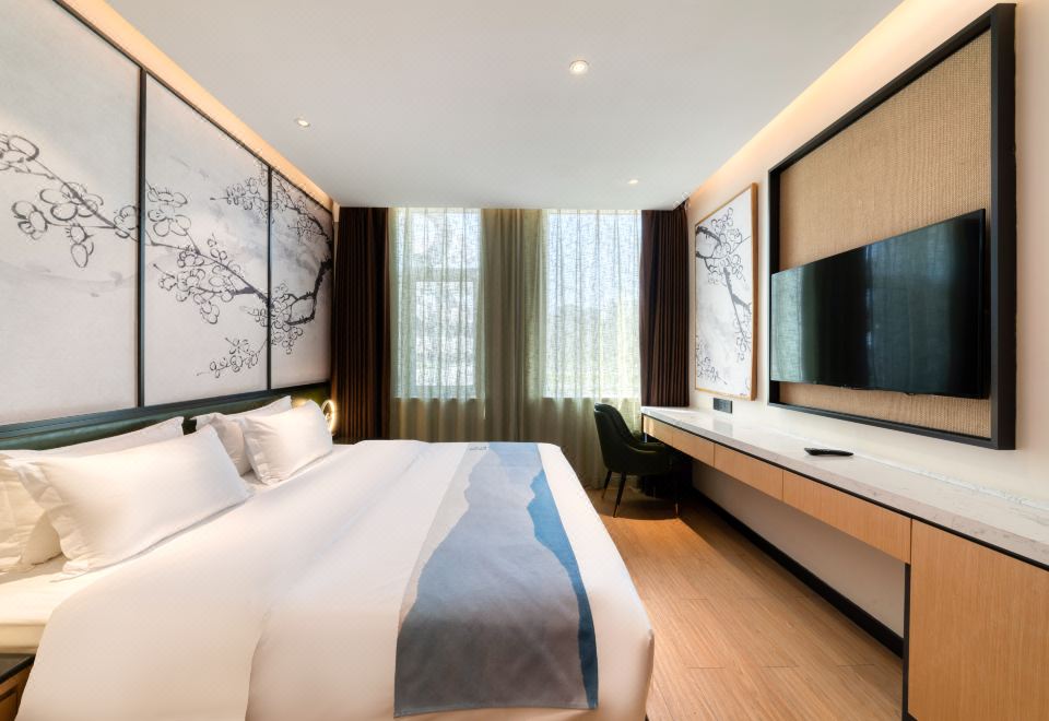 若水·廣場觀景大床房（乾濕分離+智能馬桶）