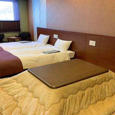 現代日式豪華荷里活雙床房