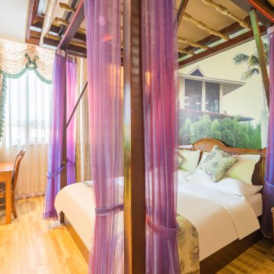 峇裡島風情豪華大床房 自然風情主題飯店（北京木樨園地鐵站店）優惠