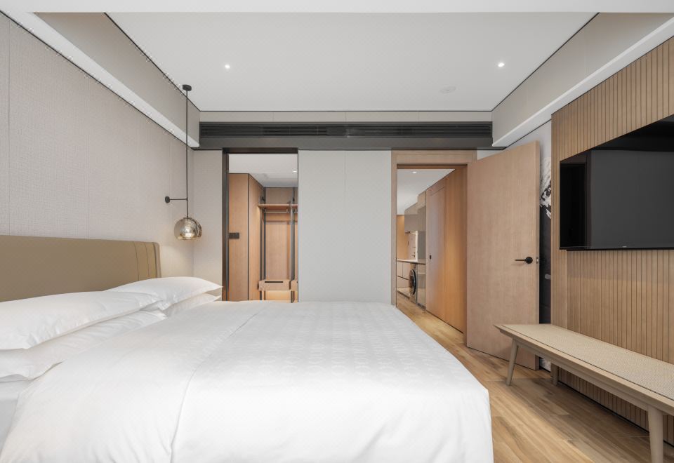 豪華公寓套房+洗烘一體機+廚房