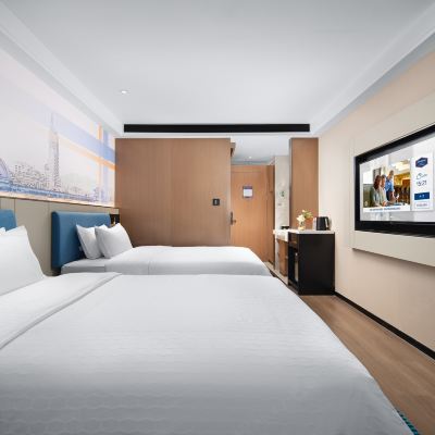 豪華雙床房 青島膠州公園希爾頓歡朋飯店優惠