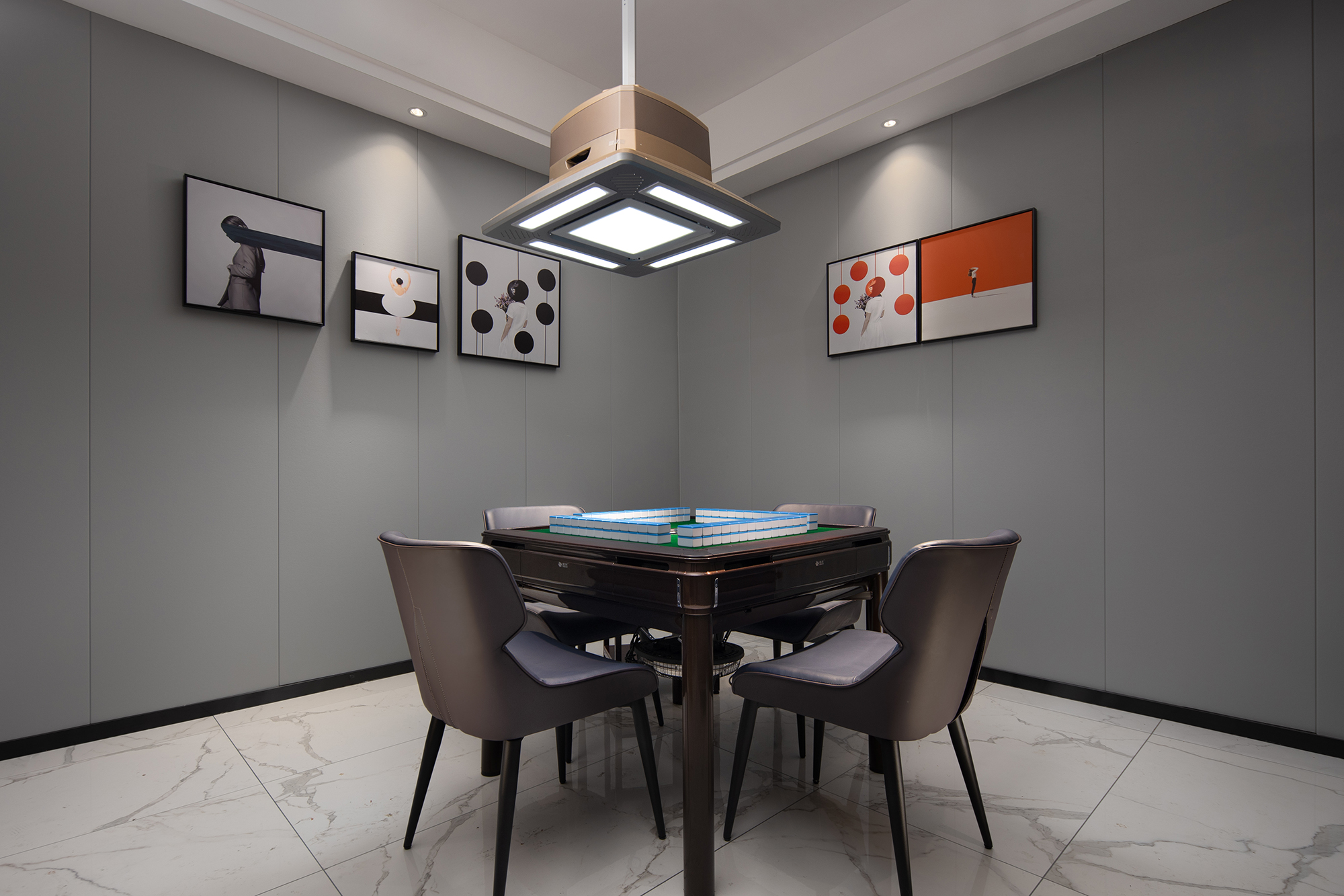 肆喜麻将影音大床套房（智能麻将机）