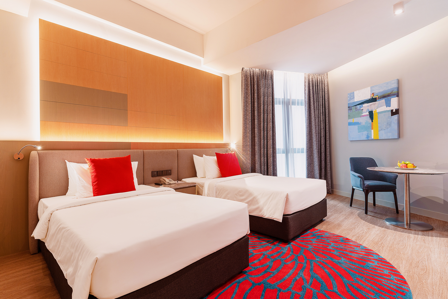 Avante Hotel 高級雙床房