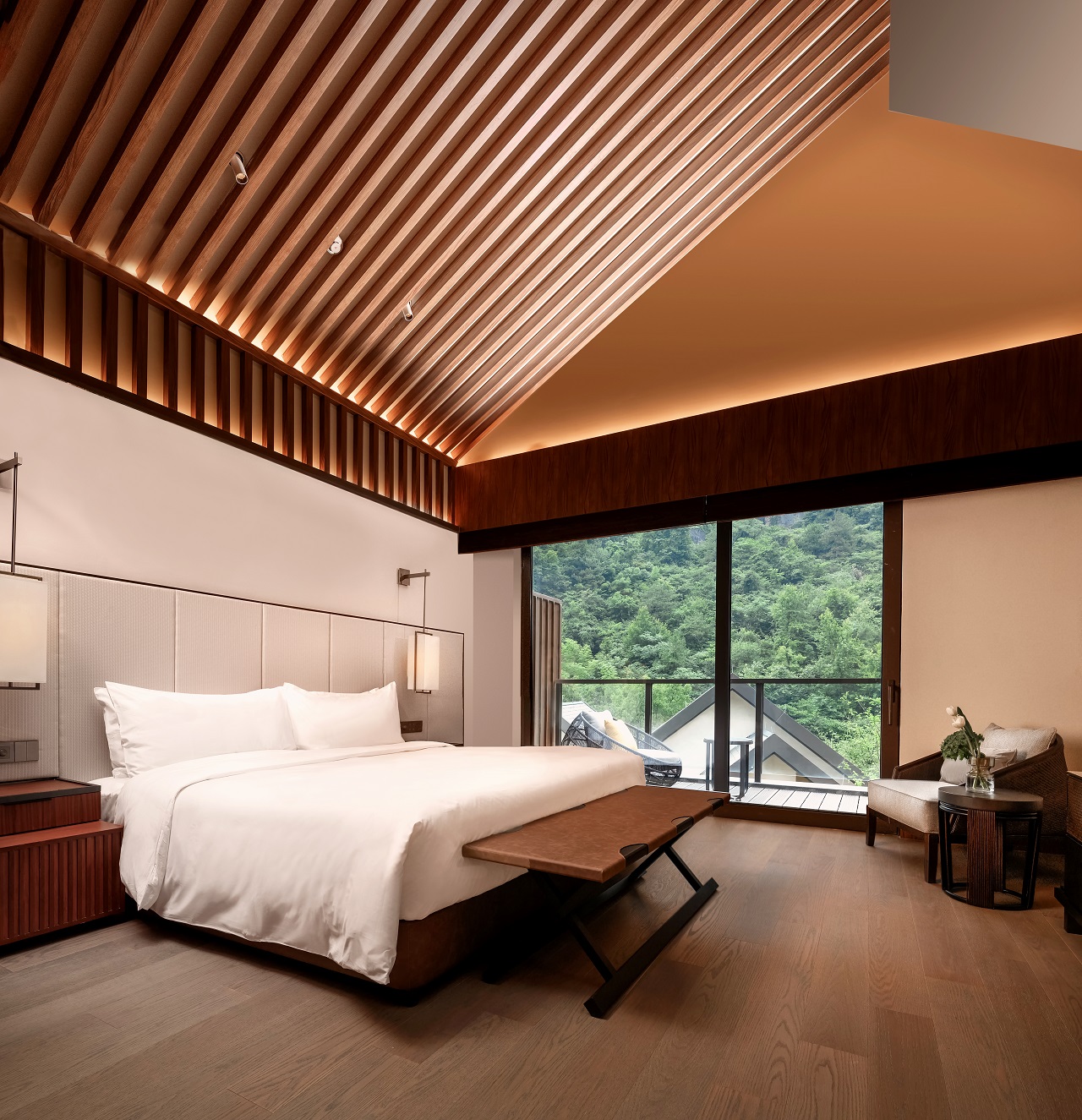 Ahn Lan XinchangRiverside Duplex Two-Bedroom Villa